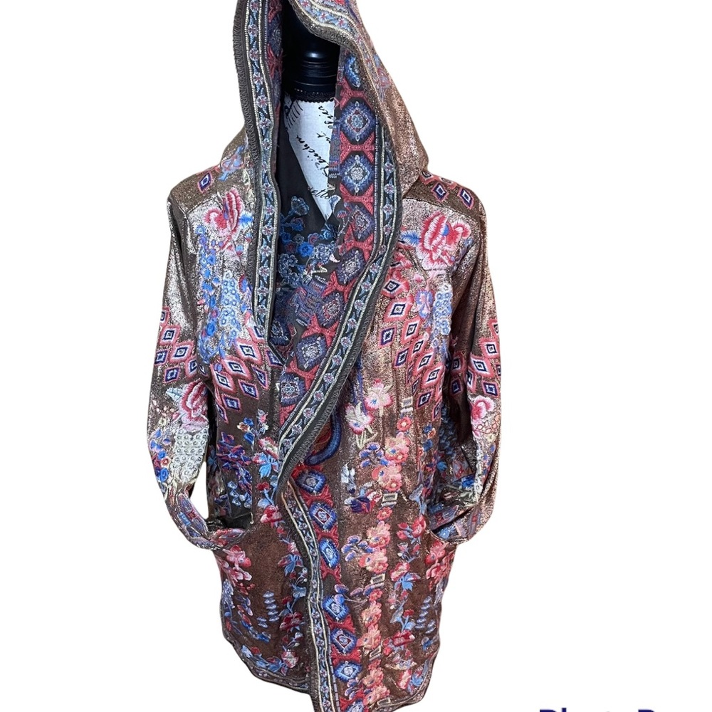 NWOT Johnny Was hooded wrap